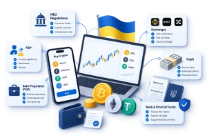 Как украинцу законно купить криптовалюту в Украине